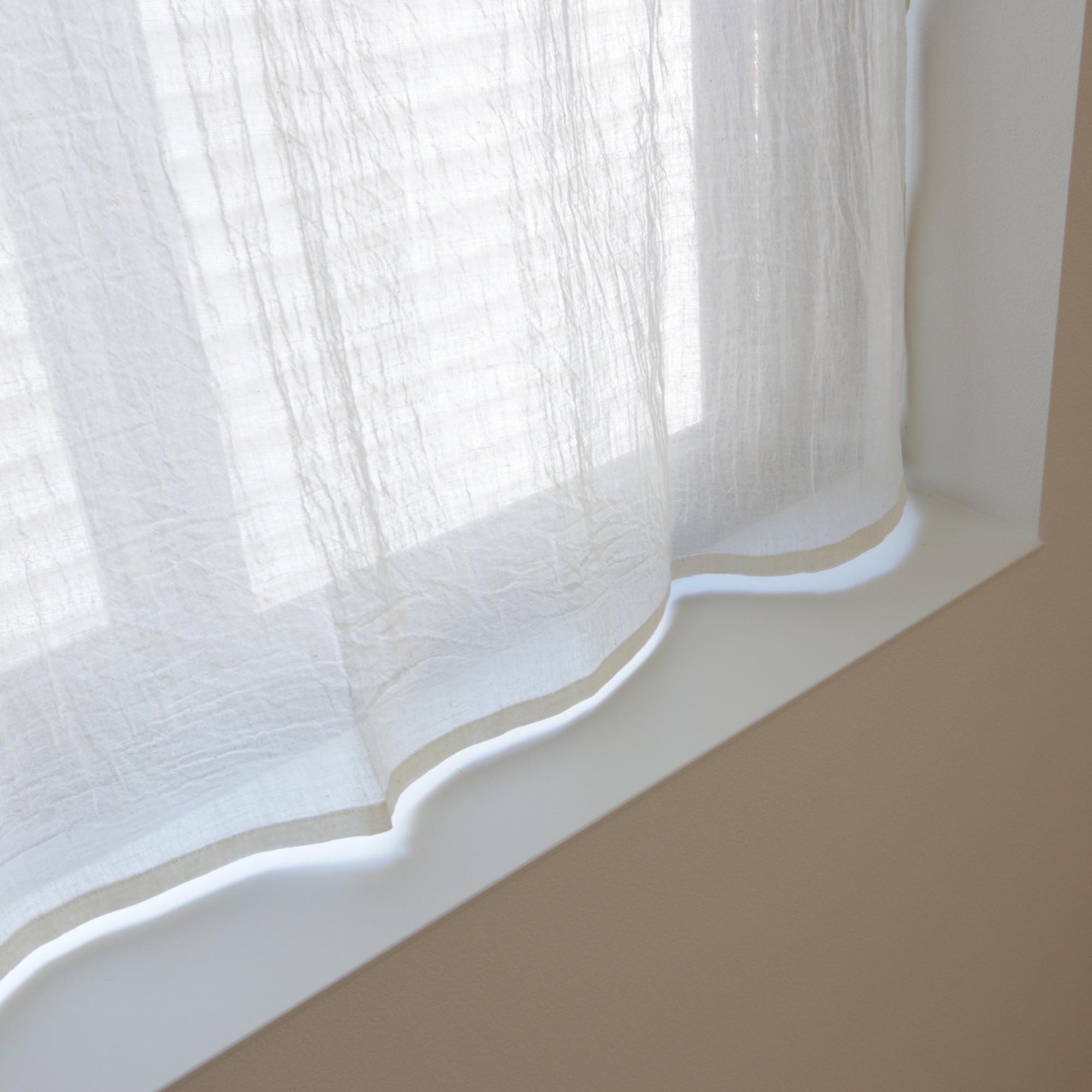 ガーゼカーテン フラット スタイル H～2200 | DW-CB004-01-G114