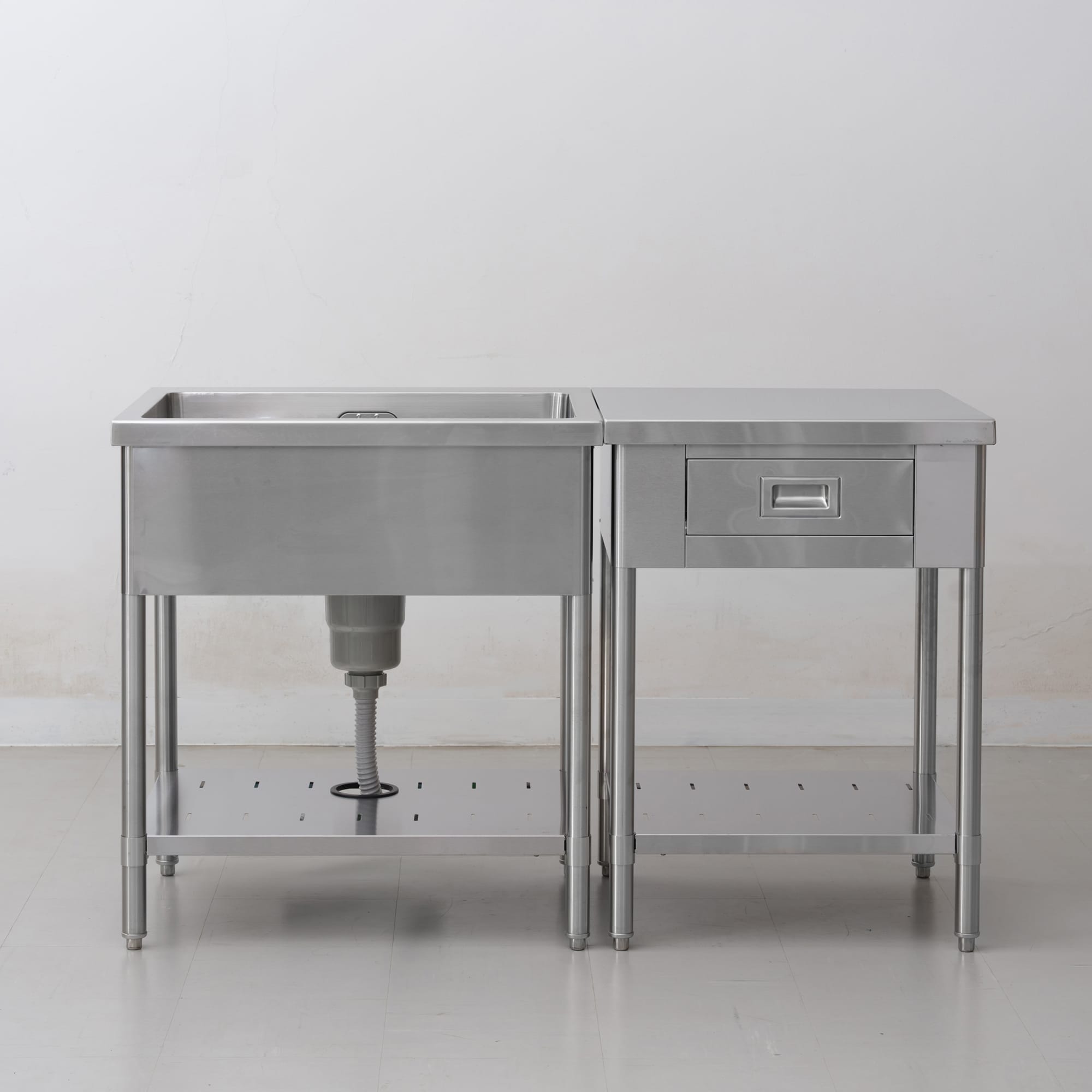 業務用キッチン 調理台 引き出し | KB-KC025-06-G239 | キッチン本体