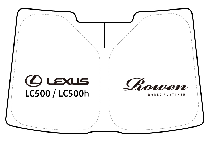LEXUS LC500専用サンシェード｜ROWEN GOODS｜PRODUCTS｜Rowen