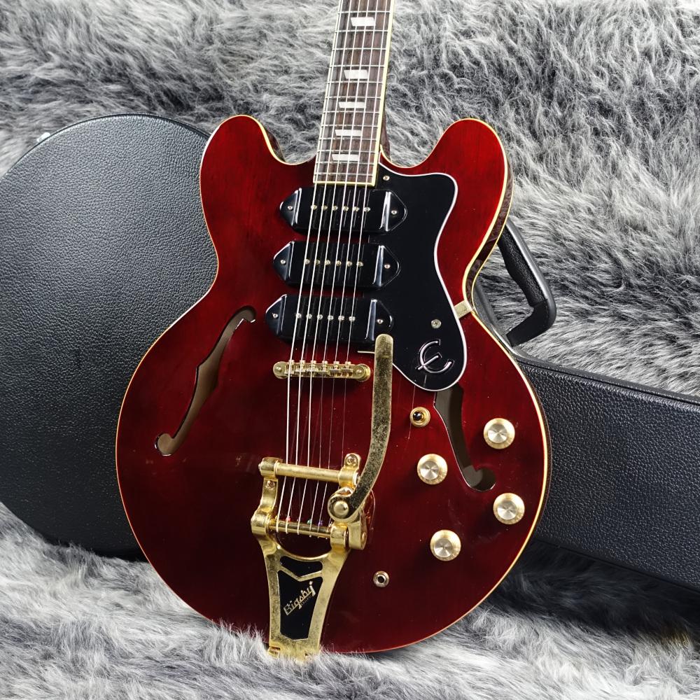 Epiphone Riviera Custom P93 G毎日 K Epiphone Riviera Custom P93 Wine Red <エピフォン>｜平野楽器