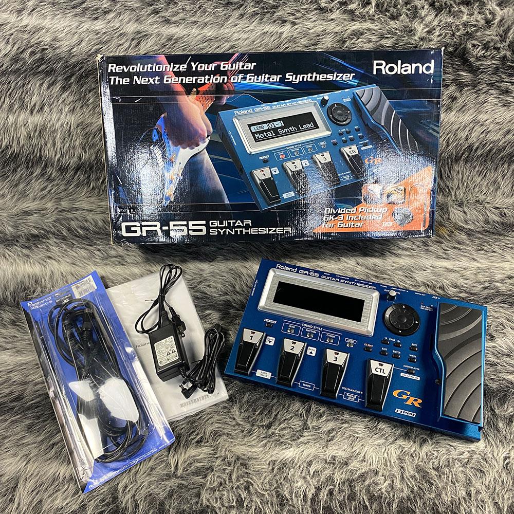 ROLAND GR-55 ギターシンセサイザー (ACアダプター付き) Roland GR-55 Guitar Synthesizer <ローランド>｜平野楽器 ロッキン