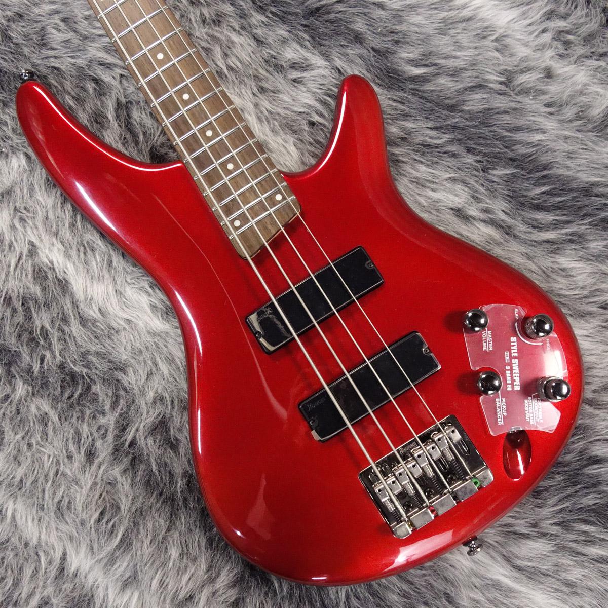 【美品】アイバニーズ SDGR SR300 レッド アクティブベース Ibanez（アイバニーズ） SR300 メタリックレッド エレキベース ※中古