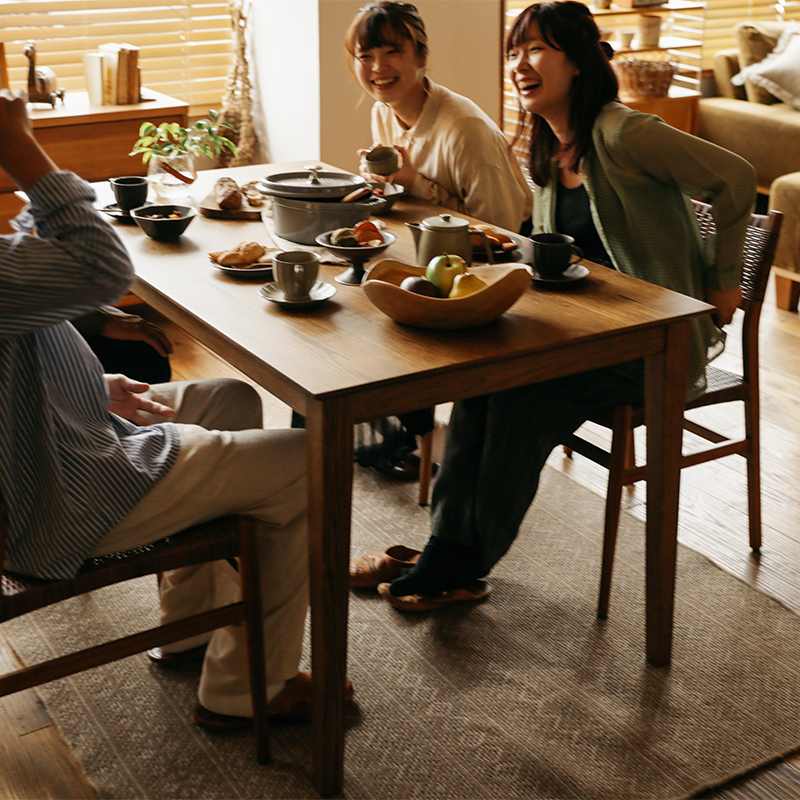 ダイニングこたつテーブル FAM／BR 長方形 ｜家具・インテリア通販 Re