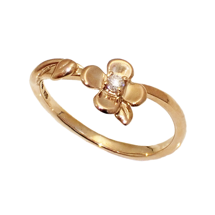 スタージュエリー(STAR JEWELRY) K18PG ダイヤモンドリング 指輪