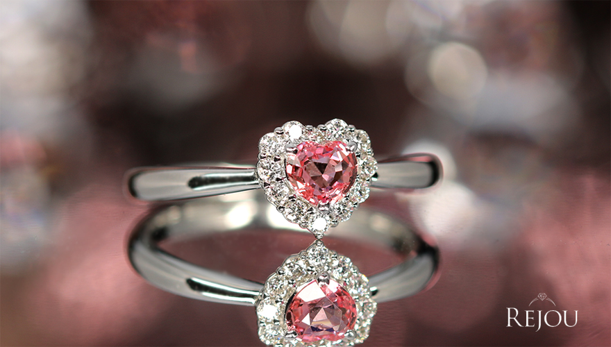 第335回抽選販売＞ハートシェイプパパラチアサファイア 0.33ct