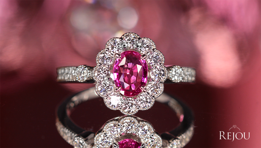 第392回抽選販売＞非加熱ピンクサファイア 0.7ct ハートアンド