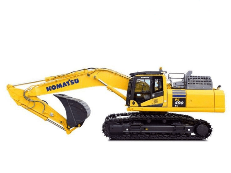 Get great excavation power with the Komatsu PC490LC-11