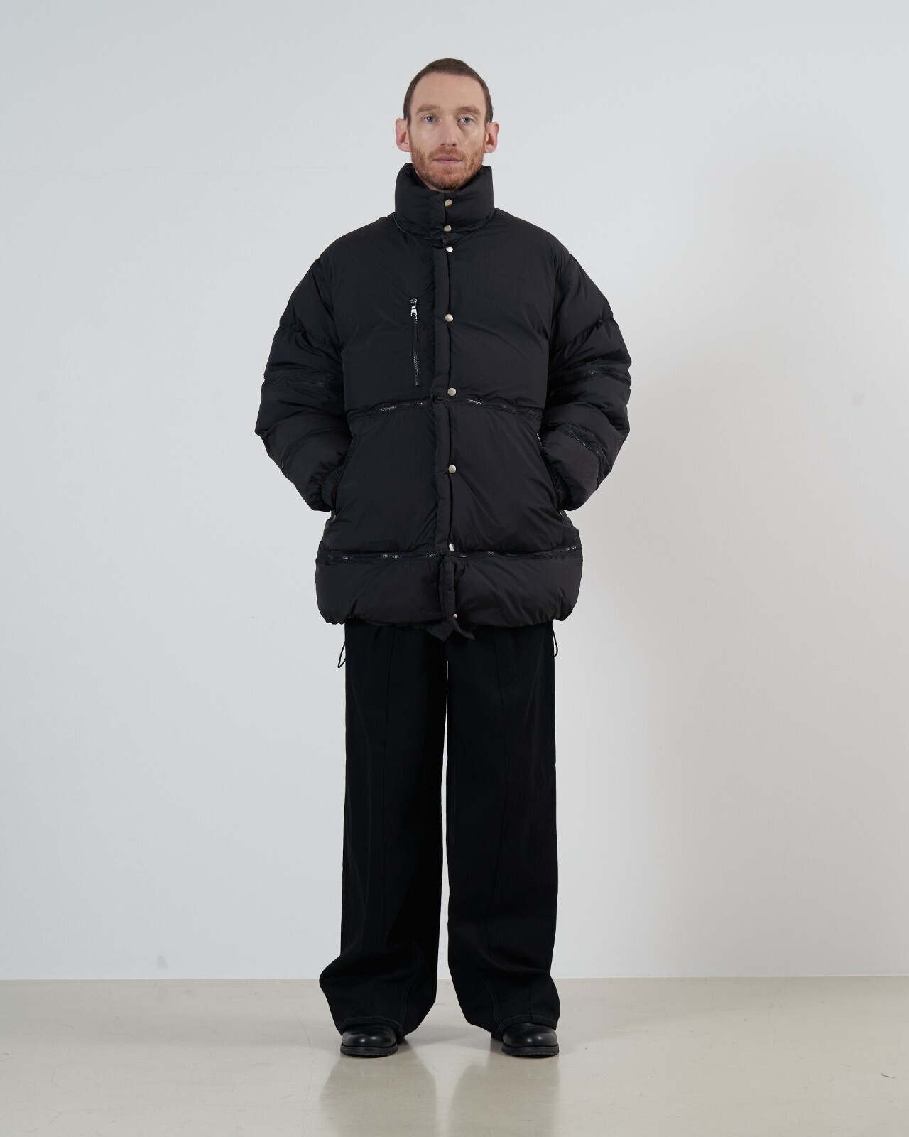 マルチデタッチャブルリバーシブルダウンジャケット - ヨーク メンズ