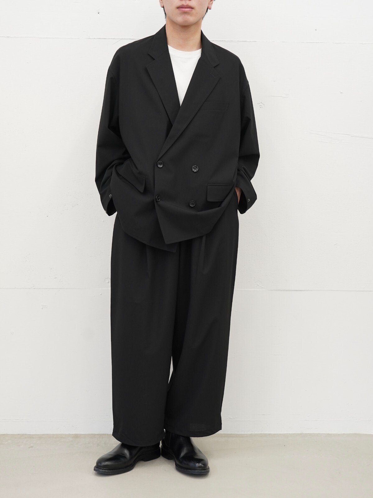 ウーリークロスワイドトラウザーズ - フレッシュサービス メンズ｜公式