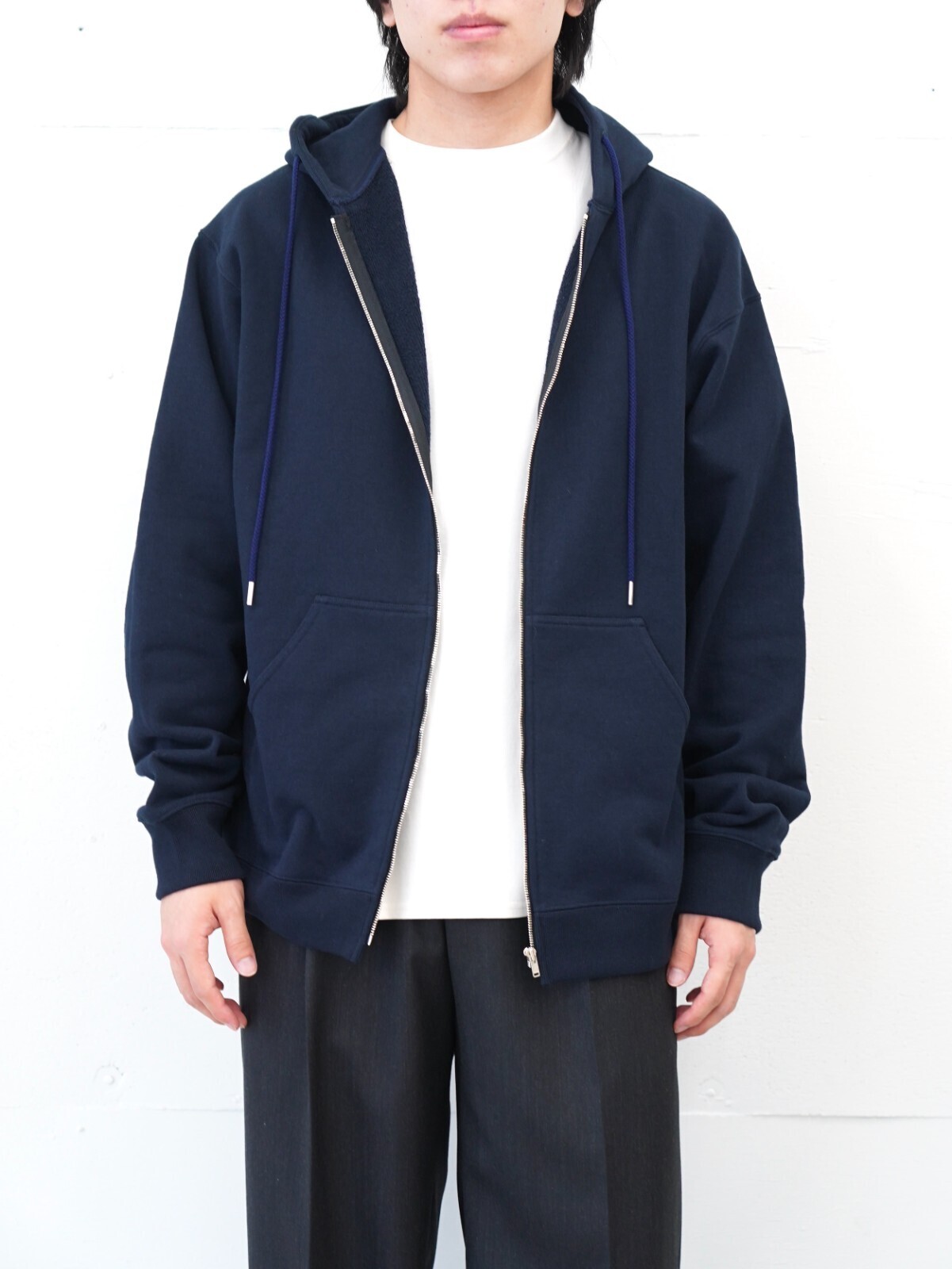 コットンジップアップフーディ - フジ レディース & メンズ｜公式通販