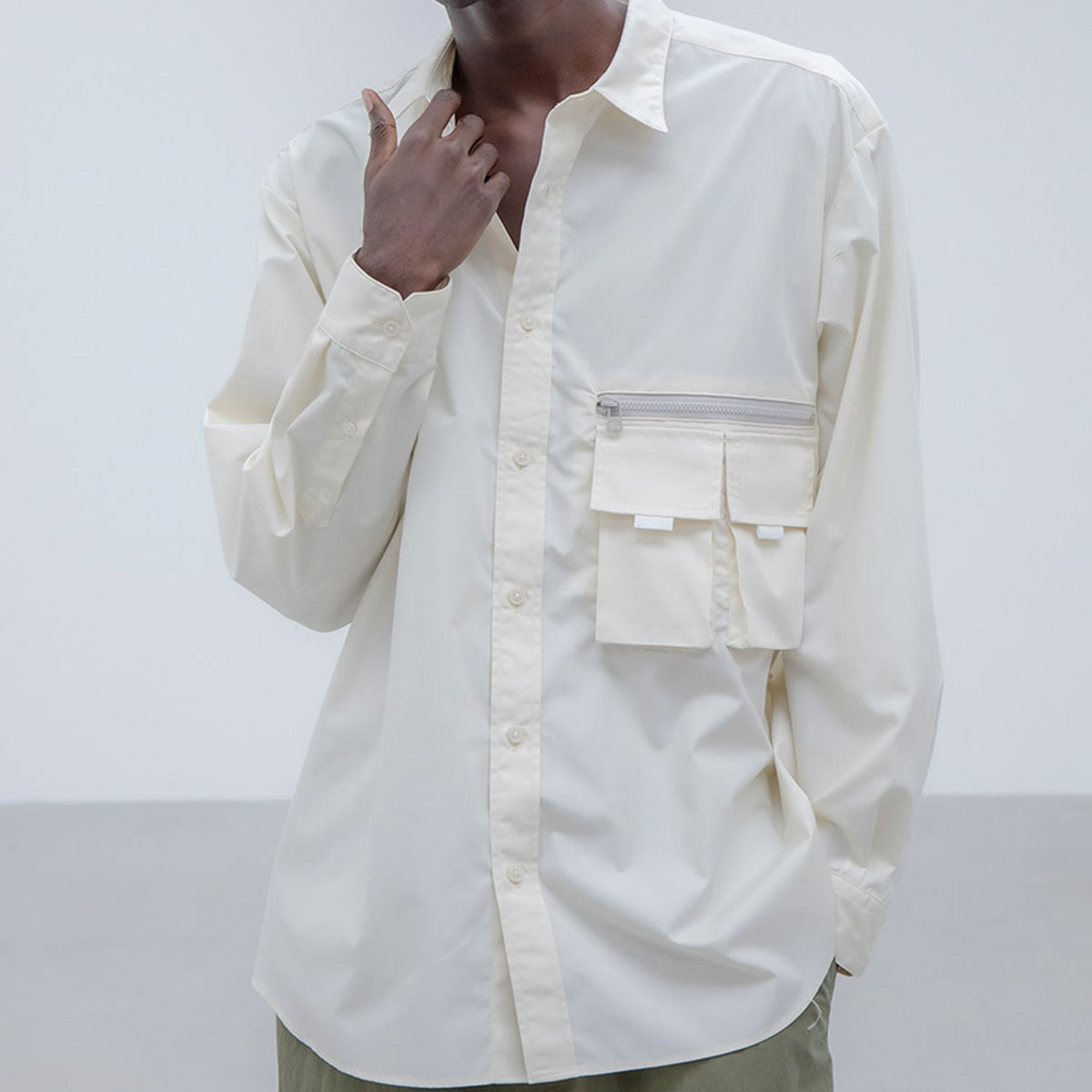 uniform experiment]COTTON WEATHER FIELD BAGGY SHIRT(UE-240018) – R&Co.