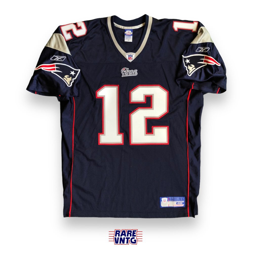 2004 Tom Brady New England Patriots Authentic Reebok NFL Jersey