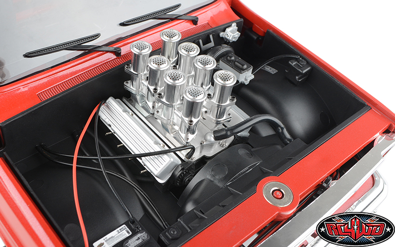 RC4WD Small Block V8 Engine Bay for Chevrolet Blazer and K10
