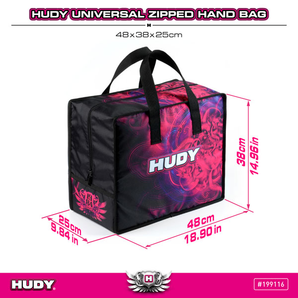 HUDY Universal Zipped Hand Bag Art.Nr: 199116 - RC-SHOP-BODENSEE