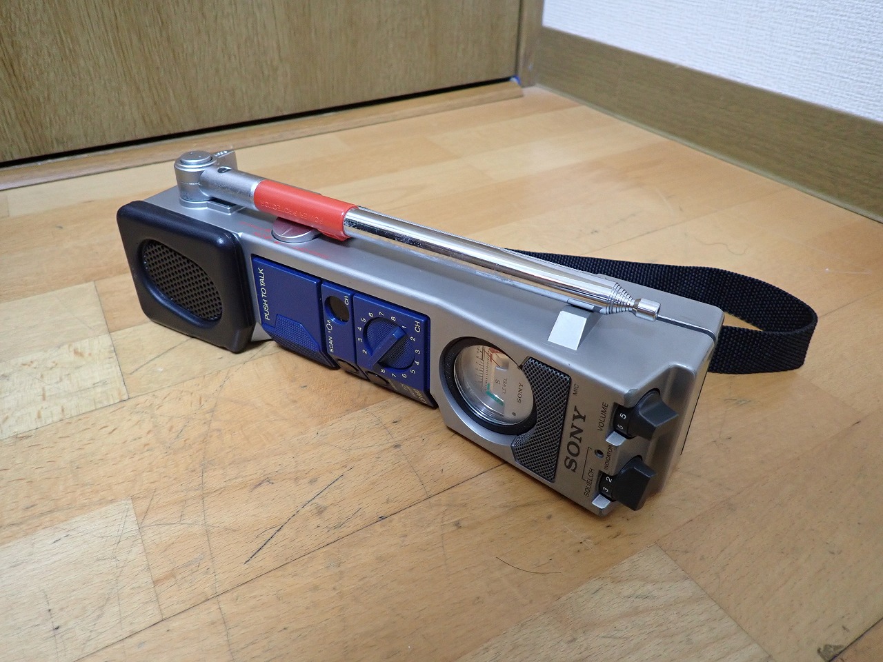 トランシーバー SONY ICB-880 ソニー CB無線機 8ch 500mW 市民ラジオ