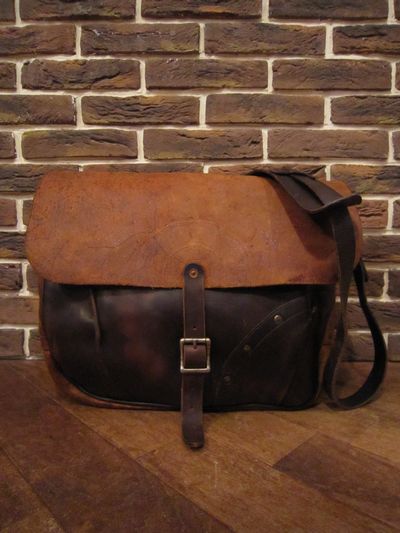 RRL等の通販サイト【RHYTHM】RRL(ダブルアールエル) LEATHER MAIL BAG