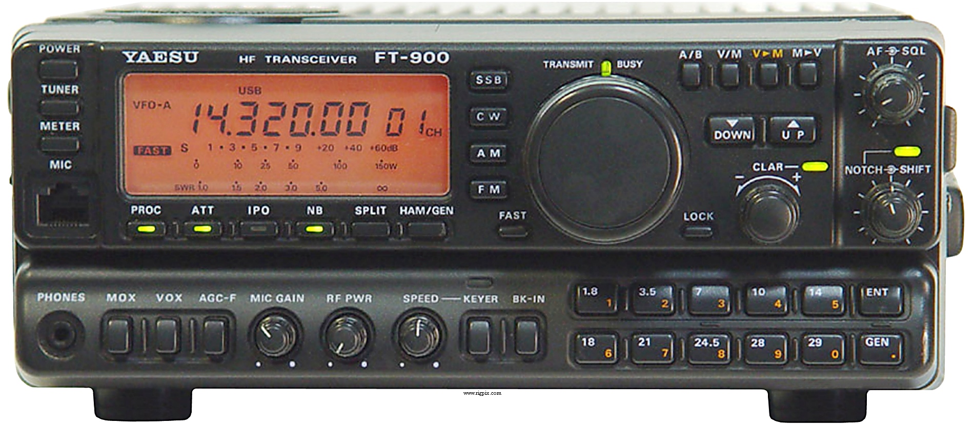 RigPix Database - Yaesu - FT-900