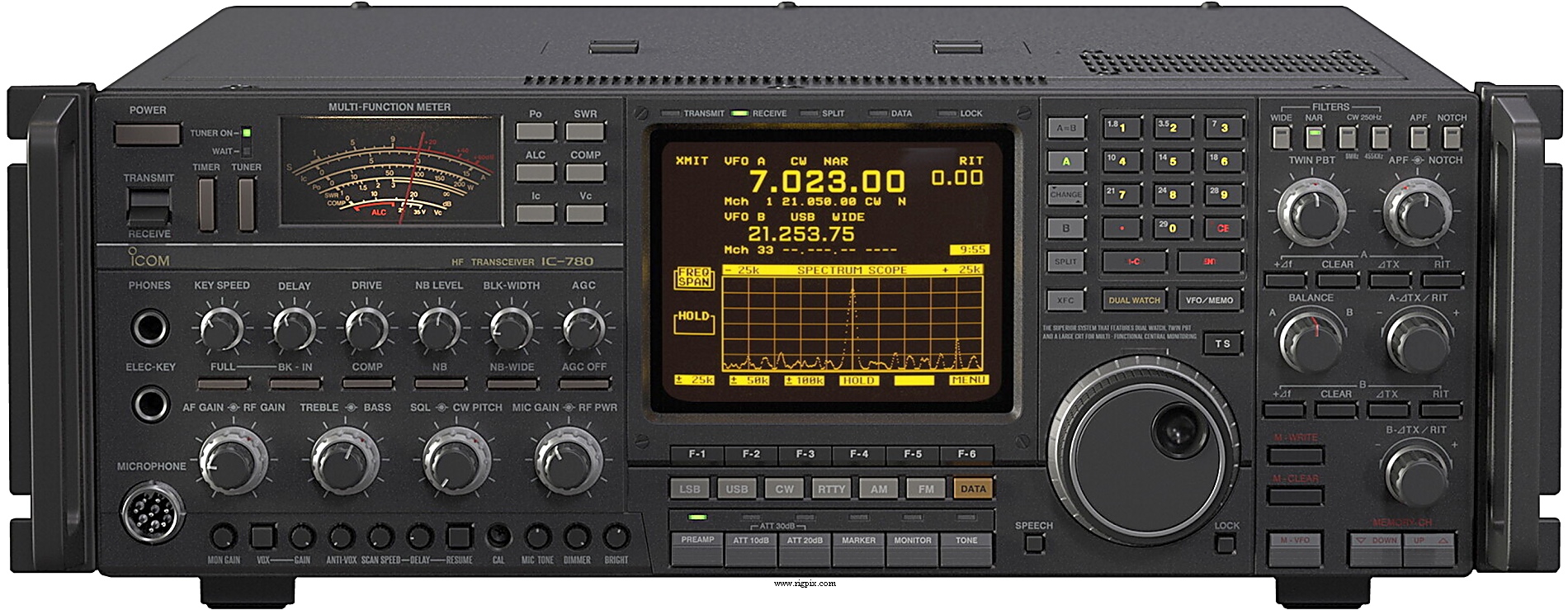 RigPix Database - Icom - IC-780