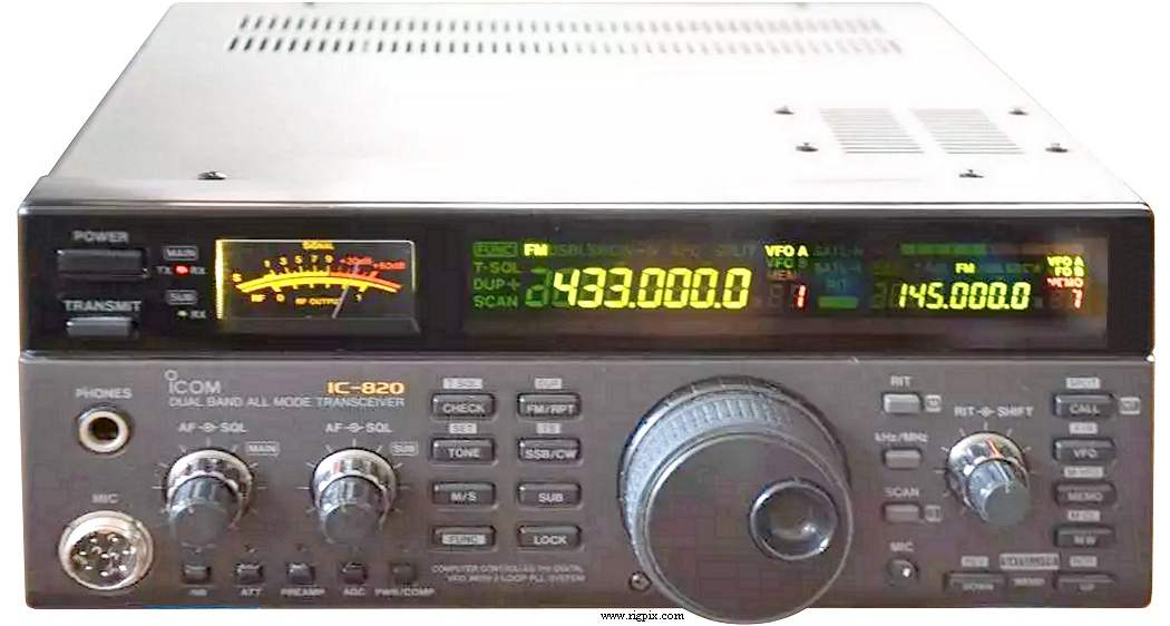 RigPix Database - Icom - IC-820D
