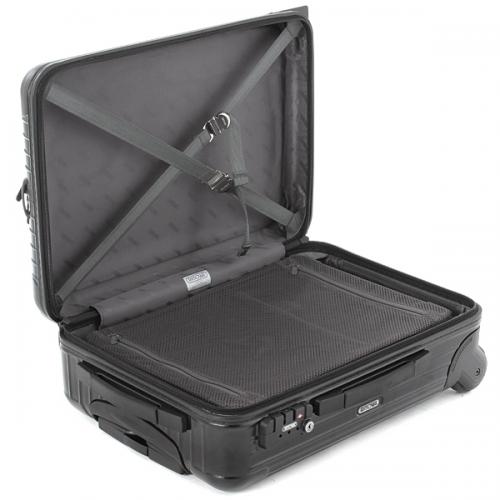 1-3泊] リモワ ボレロ 37L ブラック 2輪 RIMOWA BOLERO CABIN TROLLEY