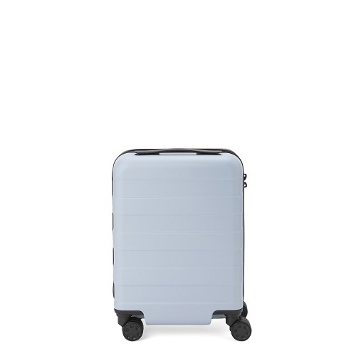 1-3泊] 無印 ハードキャリー 20L ライトブルー 4輪 MUJI /スーツケース