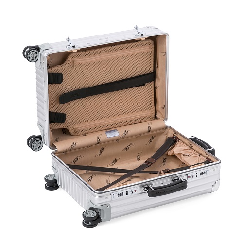 1-3泊] リモワ クラシックフライト 35L シルバー 4輪 RIMOWA CLASSIC