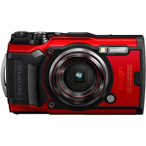 OLYMPUS 防水カメラ Tough TG-6 レッド /スーツケースレンタルは日本