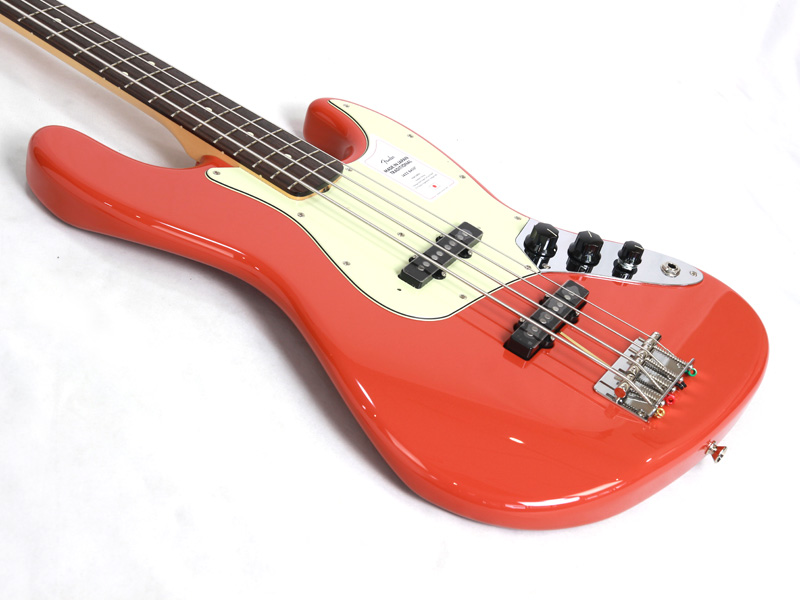 Fender フェンダー Made in Japan Traditional 60s Jazz Bass Fiesta