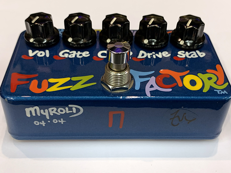 Z.VEX Fuzz Factory / Hand Paint / Blue Metallic / 1 of 1 < Used