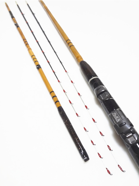 和竿】黒鯛へち竿”2.7M穂先2本付き