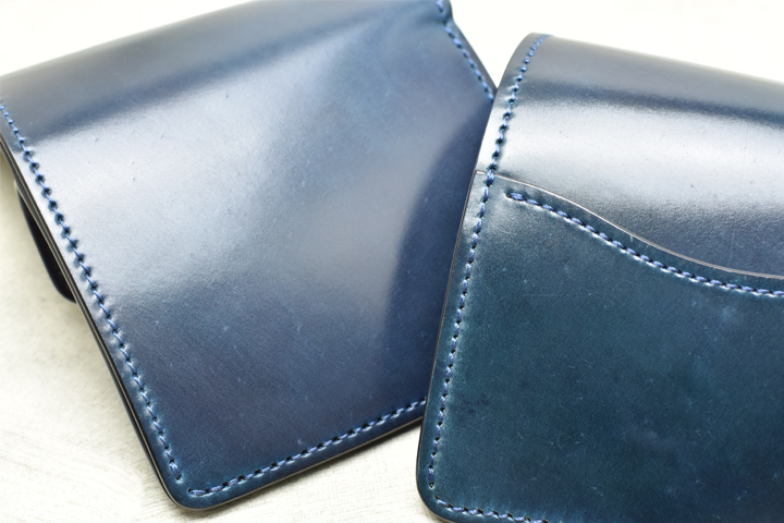シェルコードバン×サドルプルアップ製の革小物についてのお話 2