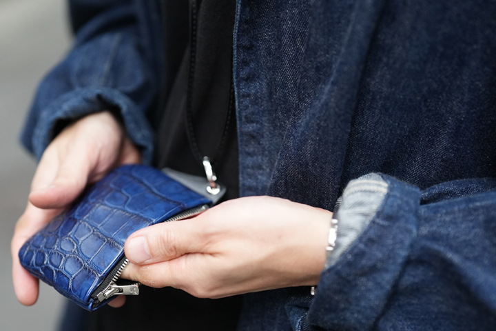 クロコダイル製ユーティリティポーチ・NORMA（ノーマ）についてのお話