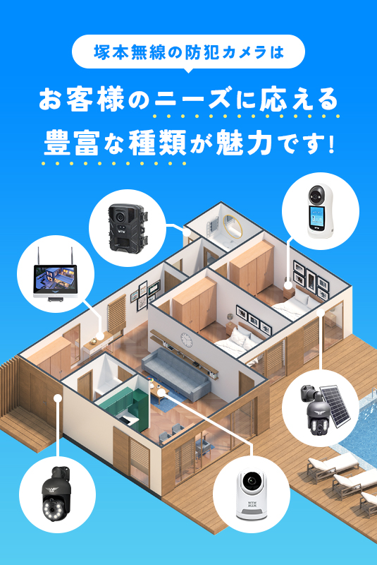 防犯カメラ 2026年 売れ筋ランキング ベスト20 【WTW 塚本無線】