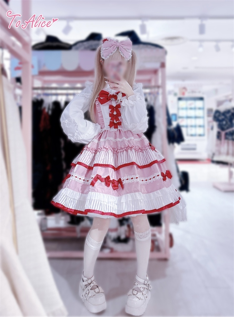 ToAlice】L1629チェリーケーキドレス - To Alice