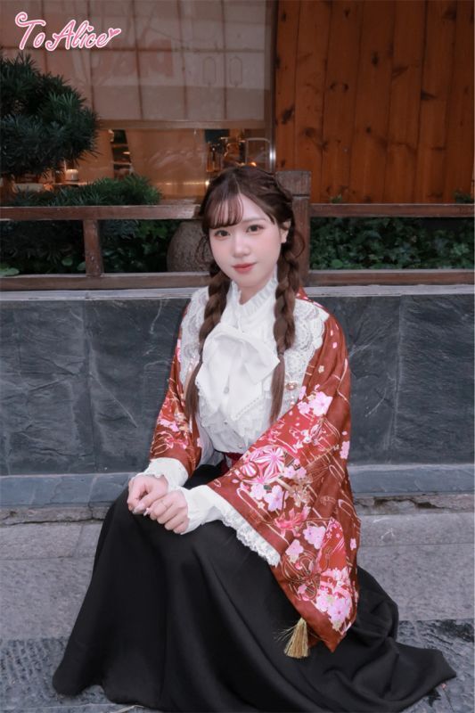 ToAlice】L521スタンドリボンブラウス【特価:4800円コーナー】 - To Alice