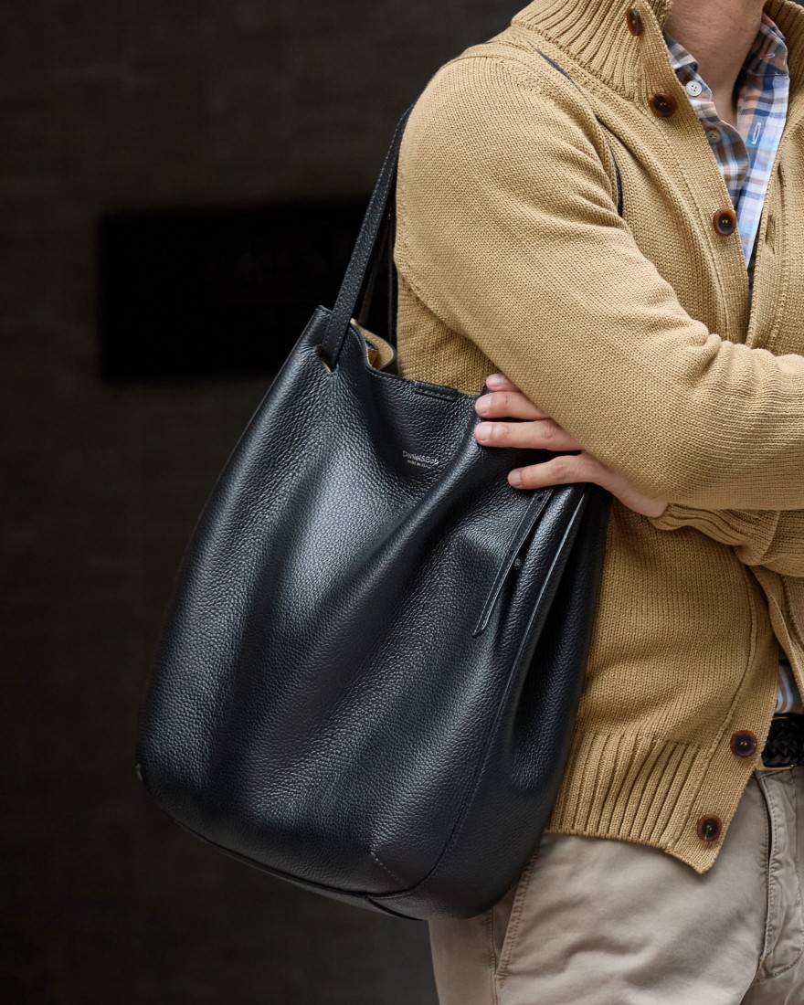 3way 縦型レザートート【HOBO-35】｜Daniel&Bob（ダニエル＆ボブ