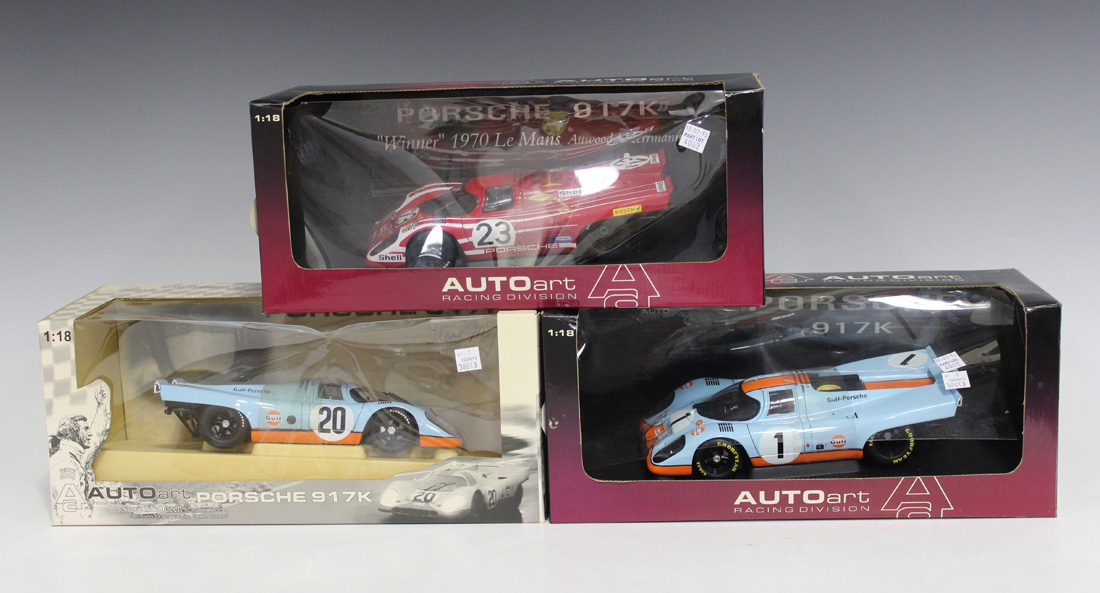 An AUTOart 1/18th scale die-cast model The Steve McQueen