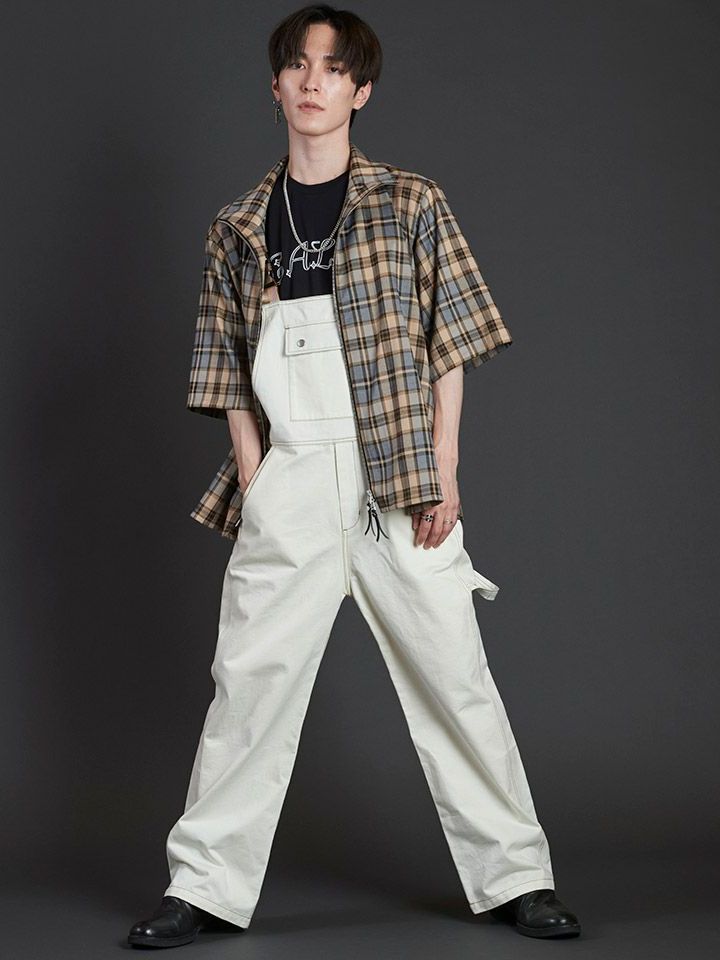 NO ID. - オーバーオール / アイボリー | BRYAN