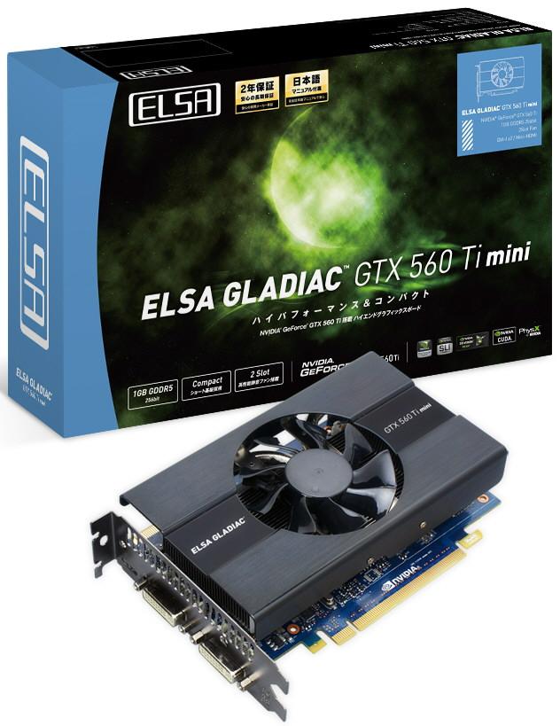 ELSA Unveils Compact GeForce GTX 560 Ti Graphics Card | TechPowerUp