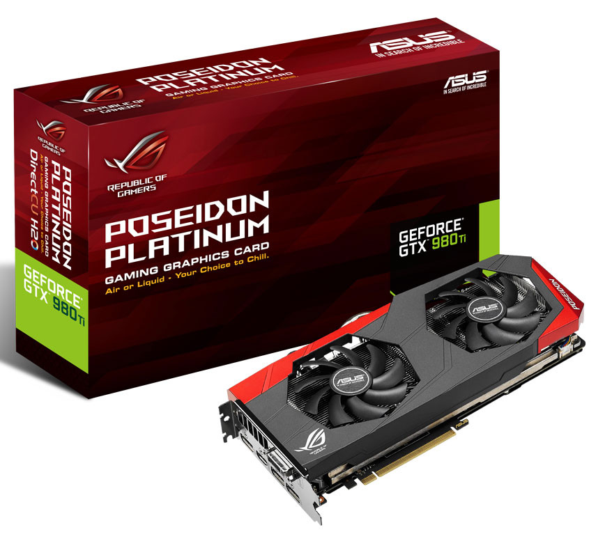 ASUS Announces GeForce GTX 980 Ti Poseidon Platinum Graphics Card