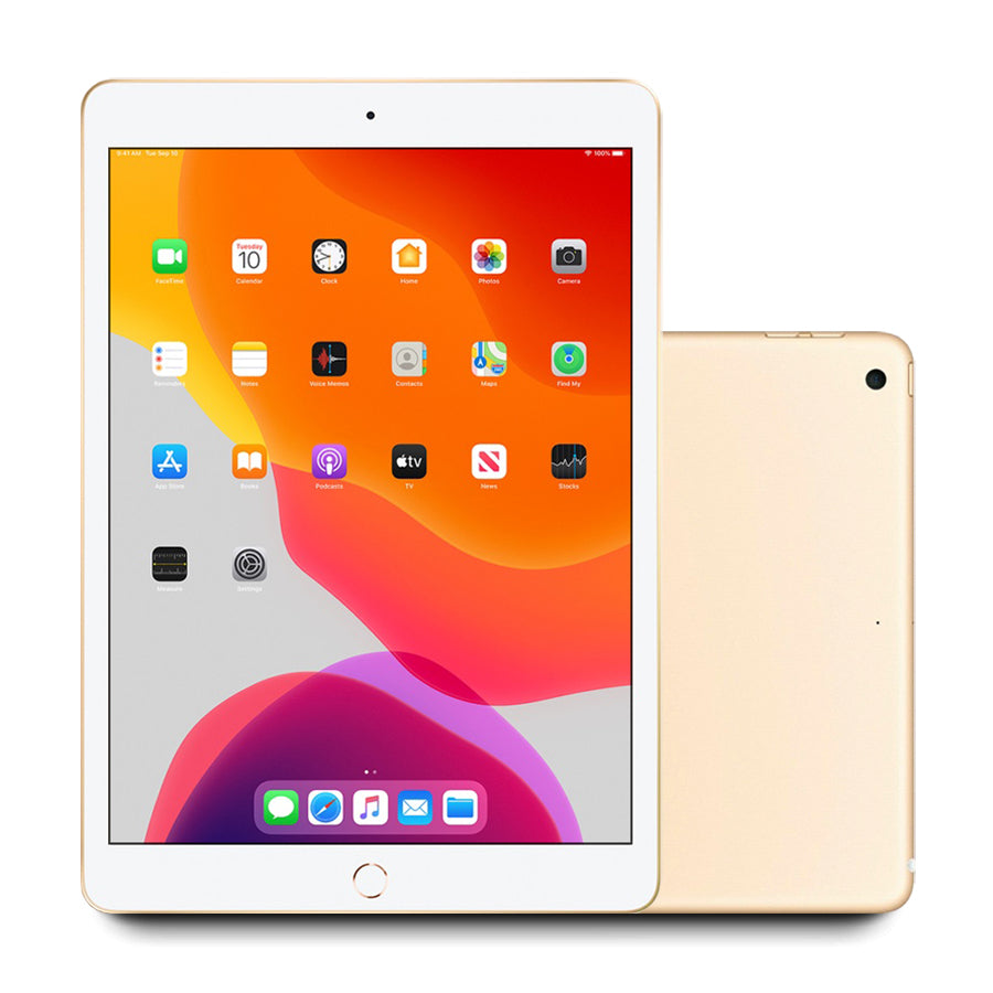 2019 Apple iPad 7 32GB WiFi Only 90%+ Battery A2197 (Gold)