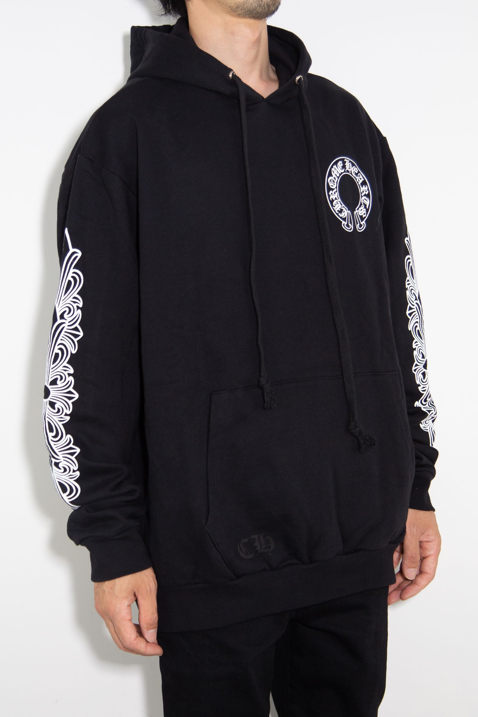 CHROME HEARTS - Horseshoe Pullover Hoodie | Tempt