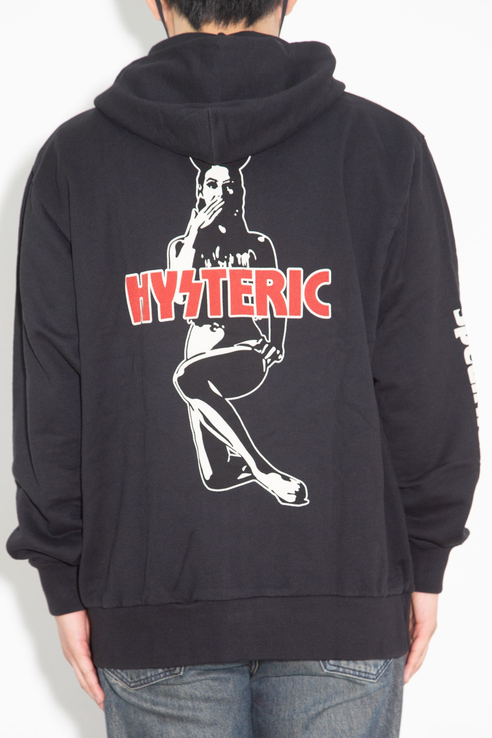 HYSTERIC GLAMOUR - [ラスト1点 サイズM] SPEAK NO EVIL パーカー