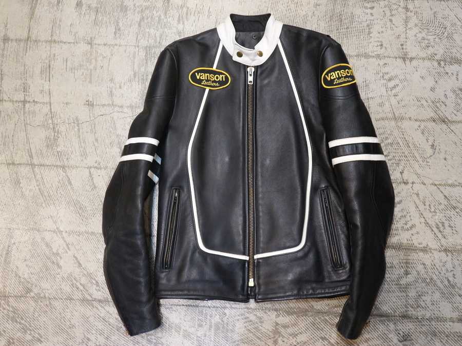 古き良きライダースブランド【VANSON/バンソン】RJP シングル
