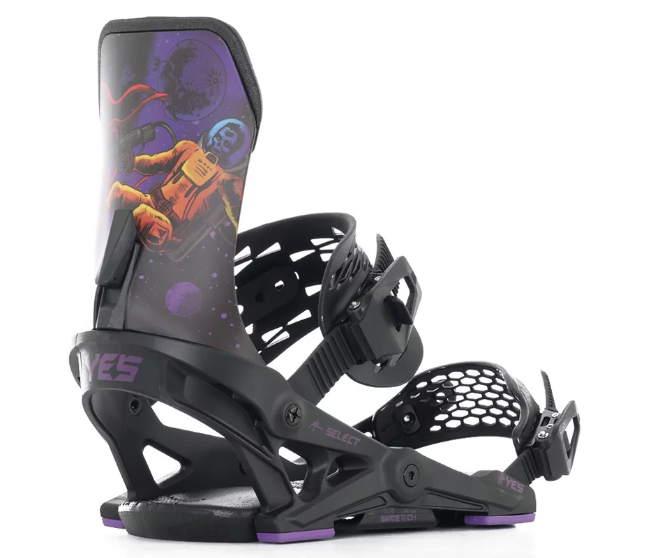 YES Kowalchuk Select Snowboard Bindings 2026 - kowalchuk black