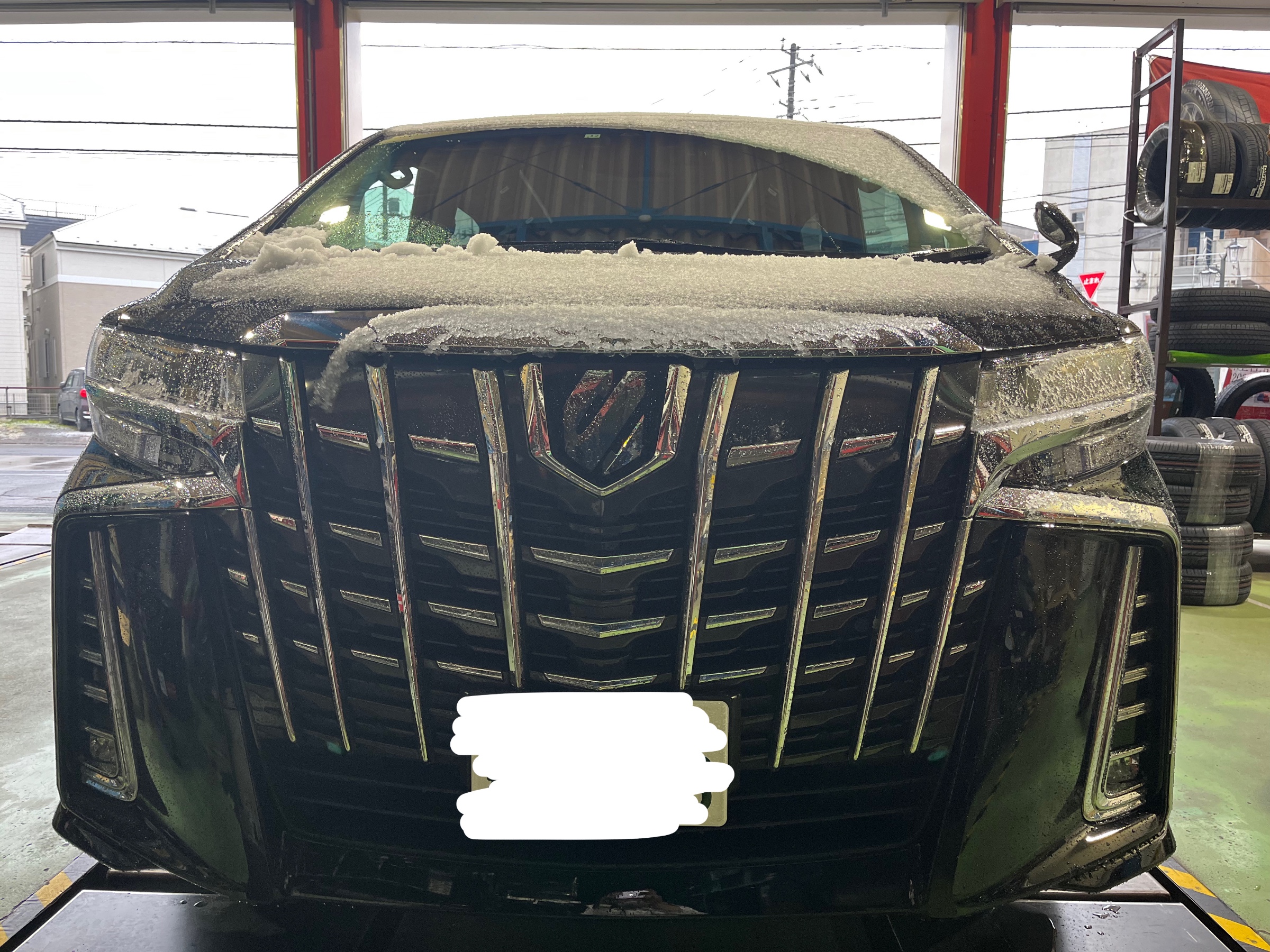 30系アルファード スタッドレスホイールセット 履き替え | 店舗お