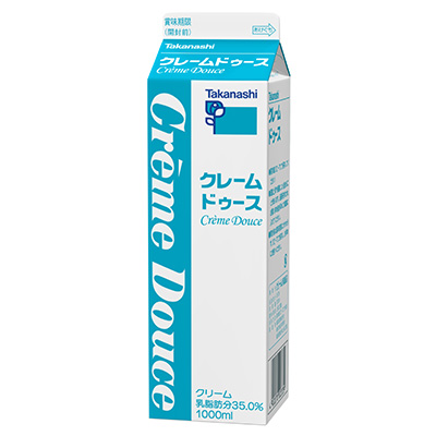 クレームドゥース1000ml | タカナシミルク WEB SHOP