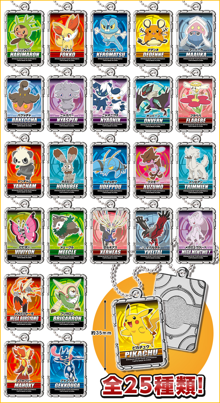 ポケメタルコレクションXY | ポケモンピックアップ商品 バック