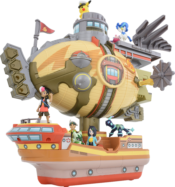 モンコレ 新たなる冒険 変形！ブレイブアサギ号｜ポケットモンスター