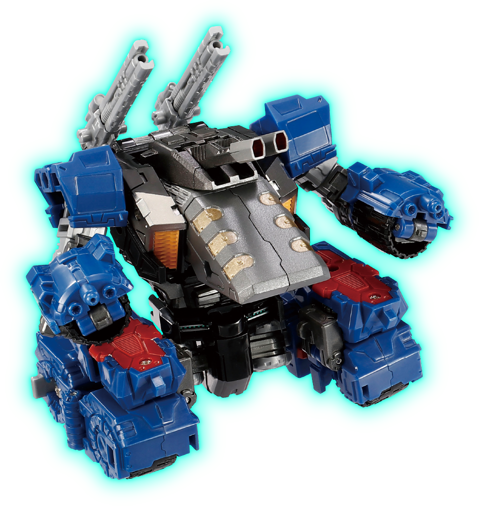 DA-98 グランドダイオン強化ユニットA：第二主砲塔＆副砲塔セット